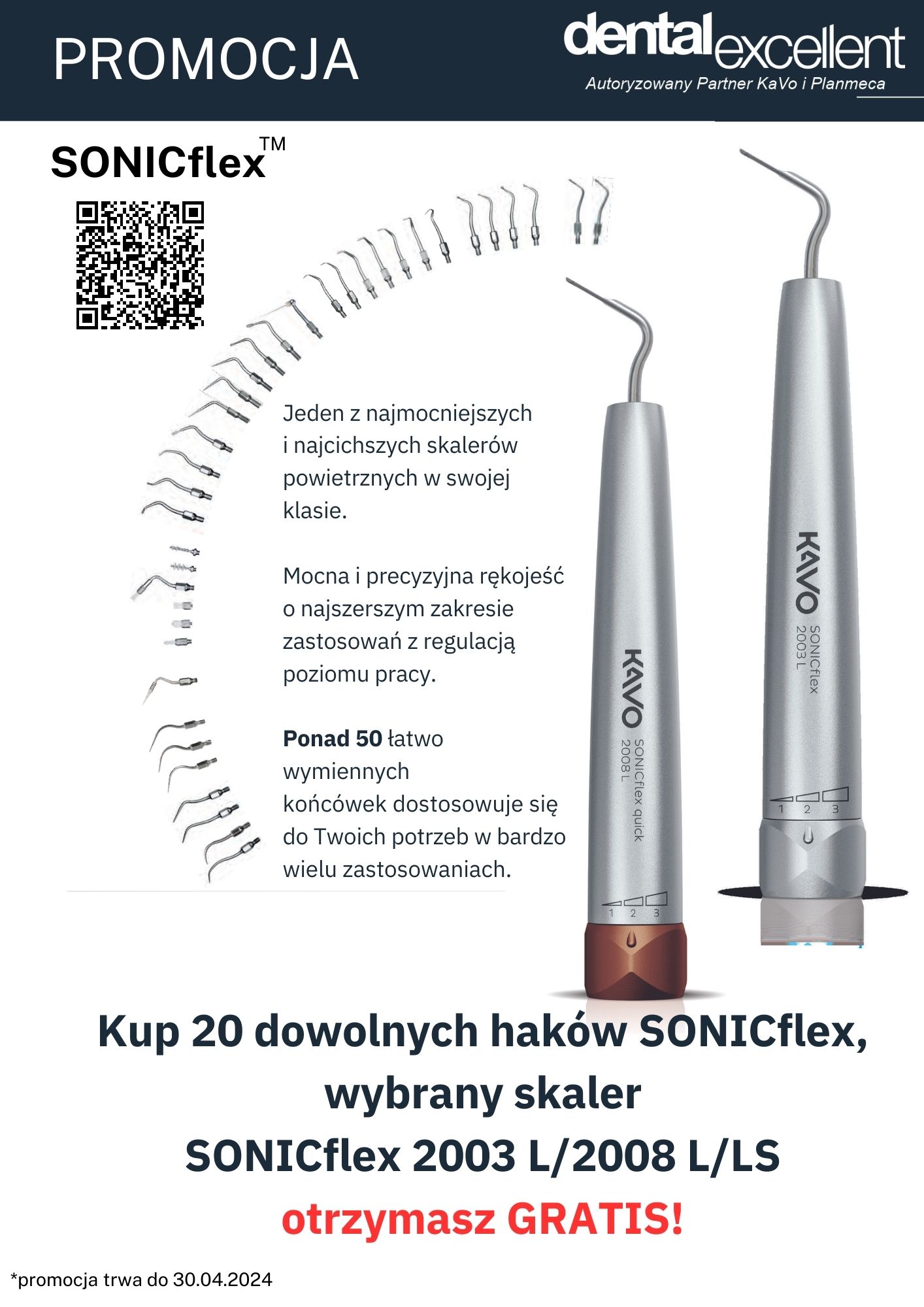 Promocja skaler KaVo SONICflex GRATIS!